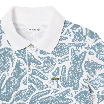 Футболка для мальчика теннисная Lacoste Kids Petit Piqué Print - разноцветный