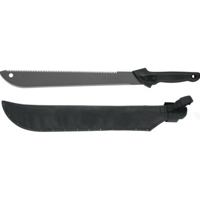 Мачете двустороннее 450мм с чехлом MACH-18B 11386