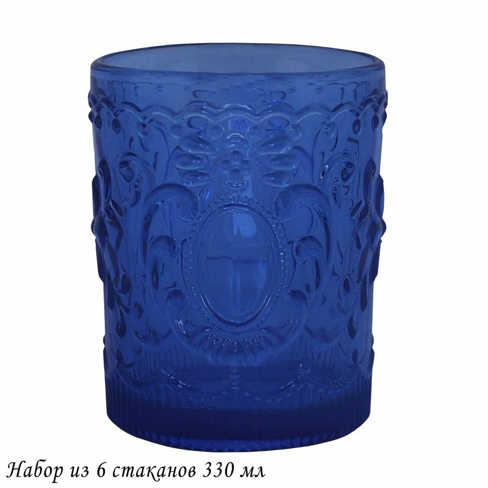 Lenardi 583-032 Набор из 6 стаканов 330 мл в под.уп.(х4)Стекло