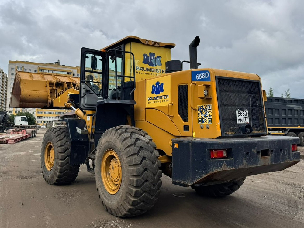 Caterpillar SEM 658 Фронтальный погрузчик SEM 658 D (Дизельный, 9,7 л, 220 л.с., АТ)