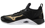 Mizuno Women"s Wave Momentum 2 "Black Silver"