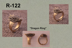 Кольцо. Голова дракона