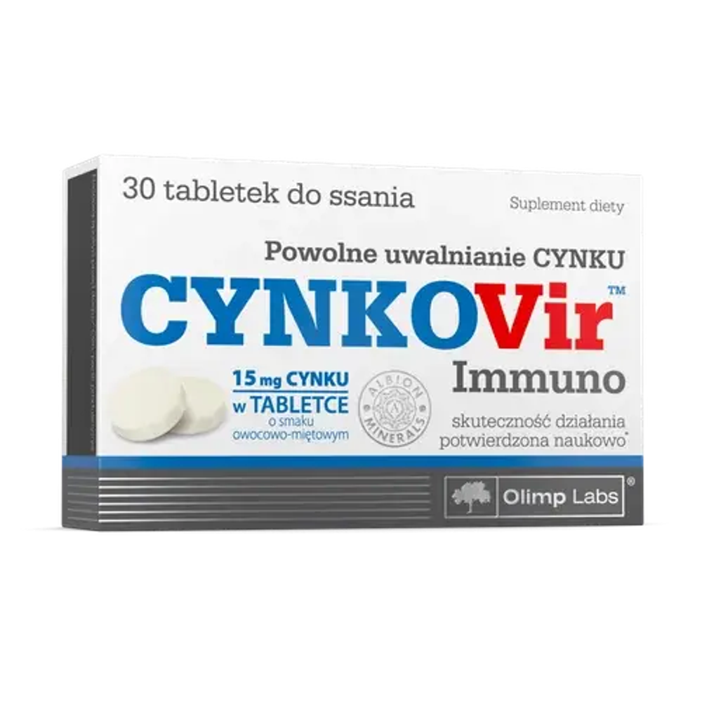 Olimp Cynkovir Immuno - 30 пастилок