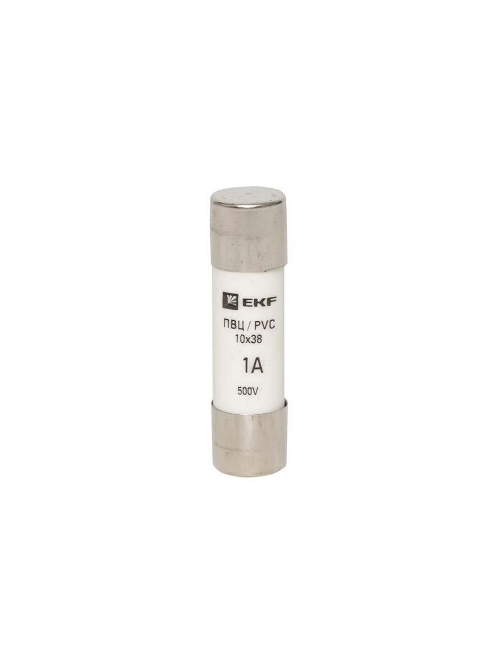 Вставка плавкая цилиндрическая ПВЦ 10х38 1А EKF pvc-10x38-1