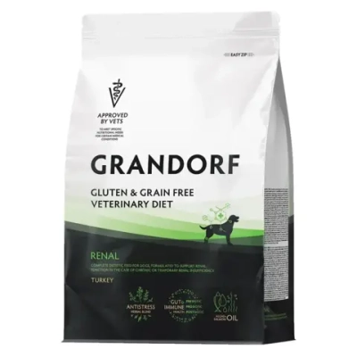 Сухой диетический корм Grandorf Veterinary Diet Dog Renal для собак, для поддержания функций почек при ХБН