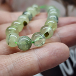 Пренит природный, бусины 8мм, штучно