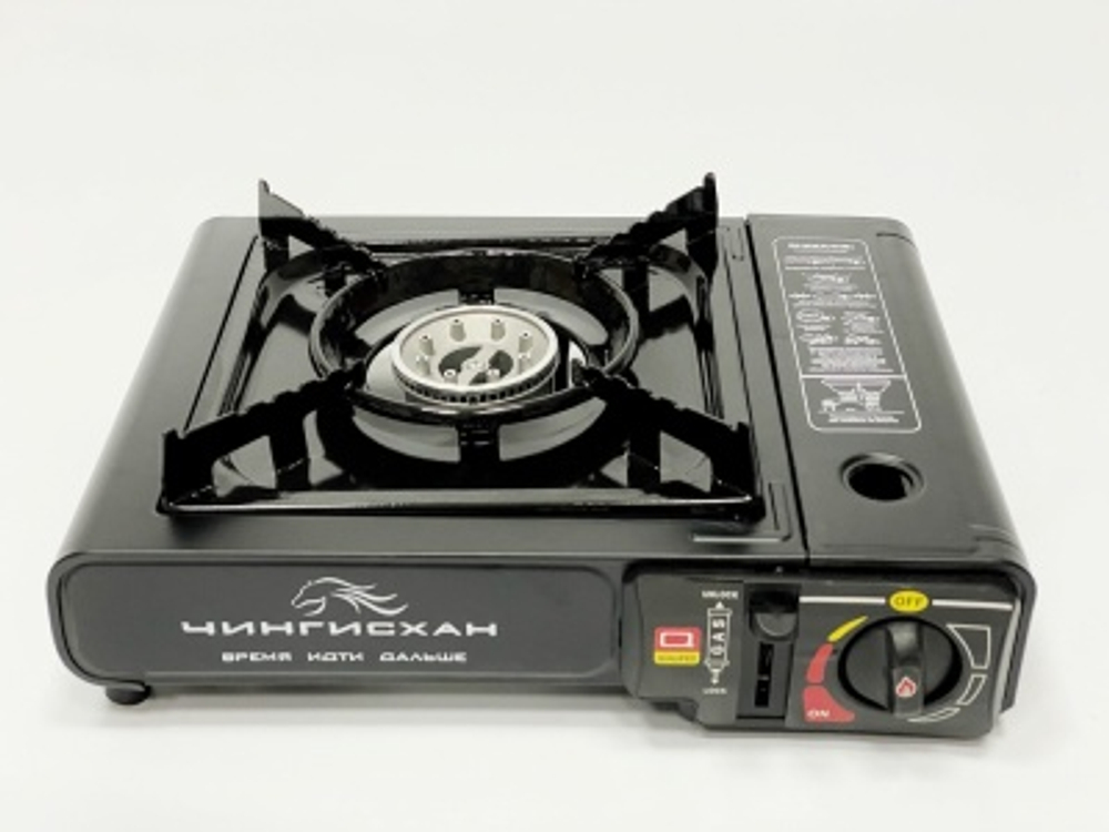 Газовая плита Ермак 34х26х9см с цанговым захватом портативная (6шт/кор)