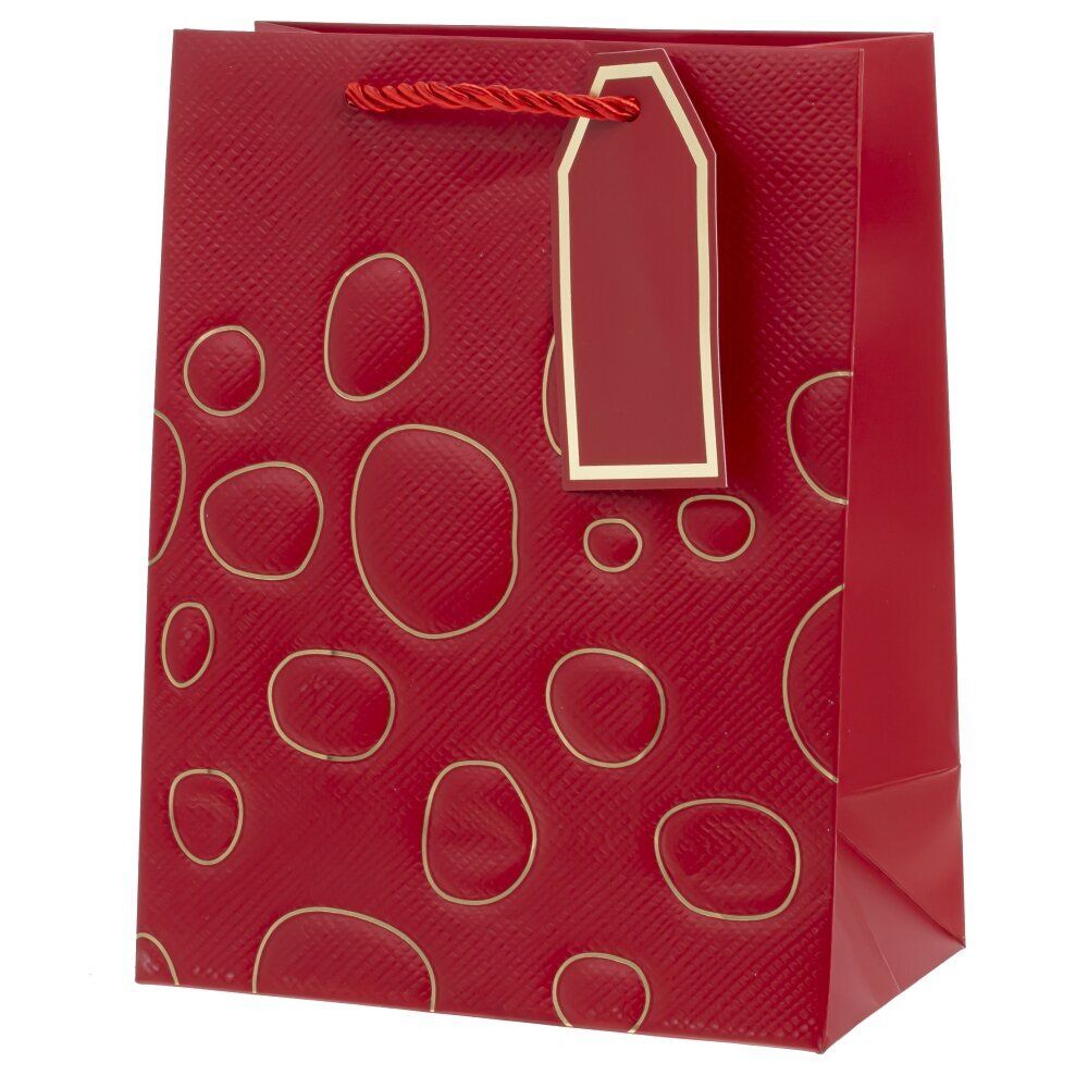 GAEM Пакет подарочный (бумага 210г/м2, блок 12шт), L18 W10 H23 см, 10в.