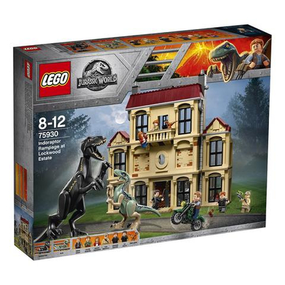 LEGO Jurassic World: Нападение индораптора в поместье Локвуд 75930