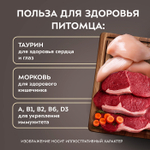 Влажный корм для кошек Деликатес куриное филе с говядиной в соусе Мнямс 50 г 20 шт