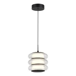 SL6239.403.03 Светильник подвесной ST-Luce черный/прозрачный LED 1*16W 3000K FRITTELA