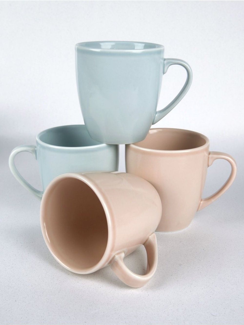 Кружки парные набор Башкирский фарфор, 270 мл, 2 шт, фарфор, цвет, для кофе и чая