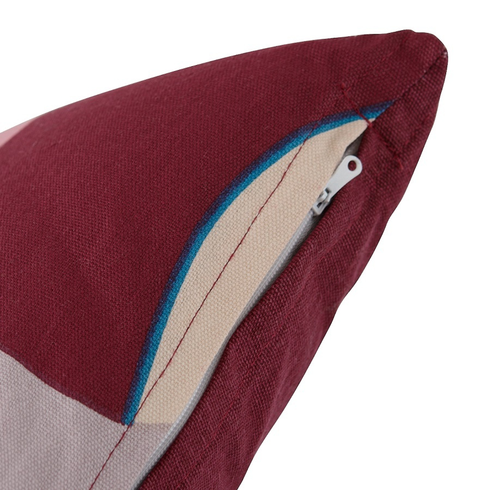 Подушка декоративная из хлопка с авторским принтом из коллекции freak fruit, 30х50 см