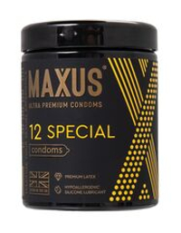 Презервативы с точками и рёбрами MAXUS Special - 12 шт.