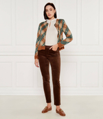 Шерстяной кардиган Marc Cain - коричневый(XC 39.15 M41)