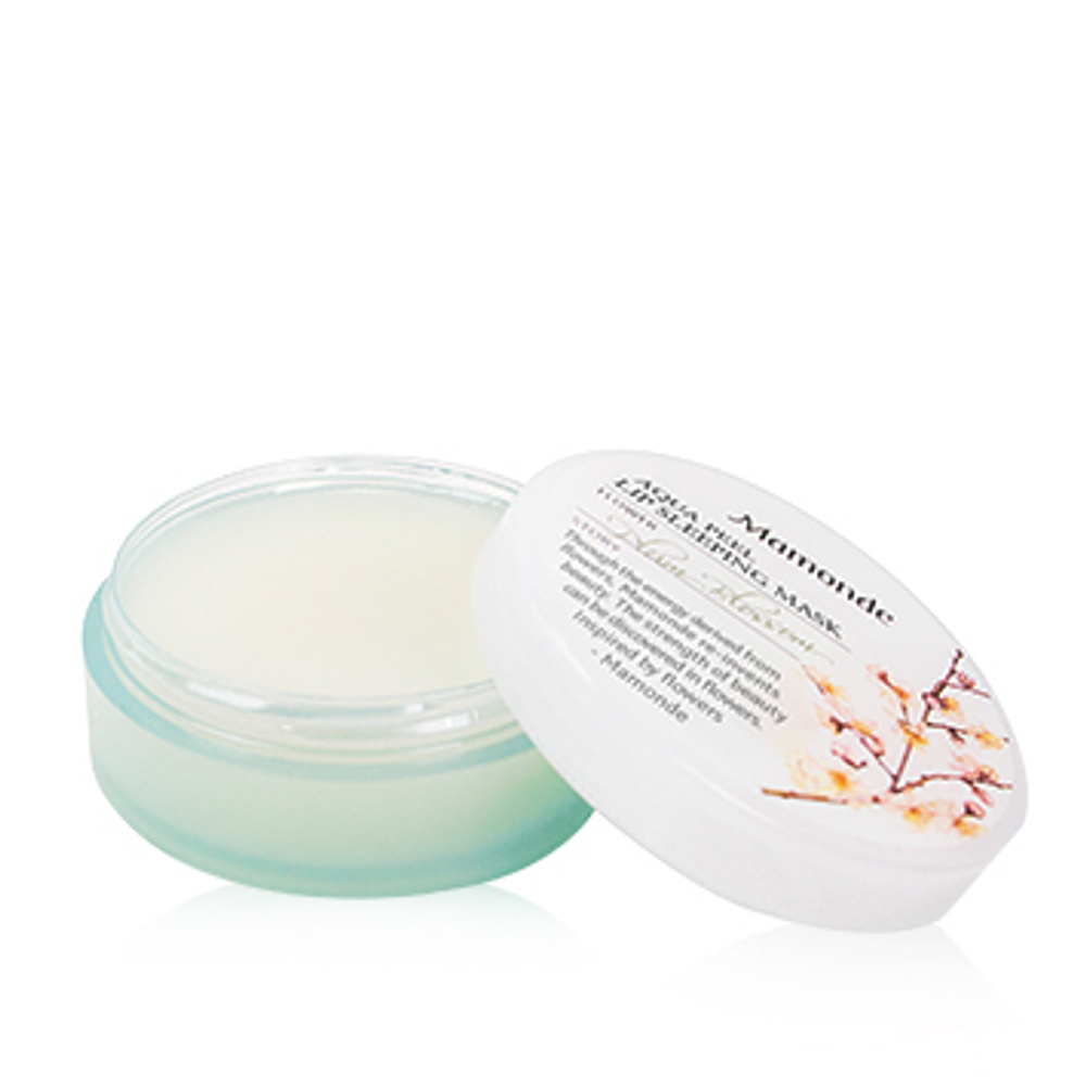 Mamonde aqua peel lip sleeping mask plum blossom – Ночная пилинг-маска для губ с экстрактом сливы