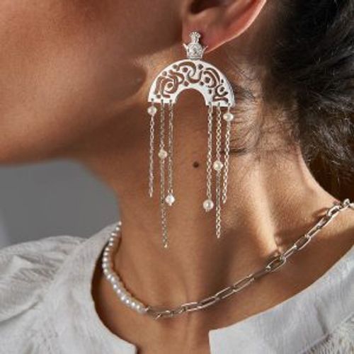 Серебряные серьги с жемчугом Arte Baran Nagharehi 20220270 Иран