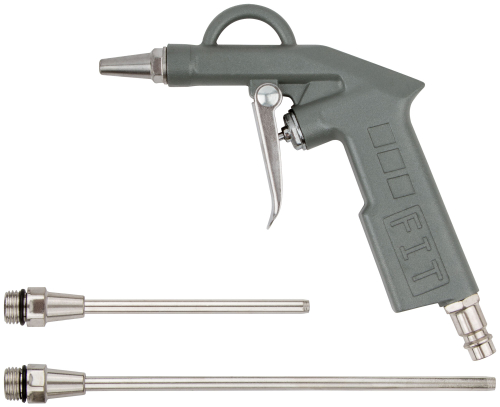 Пистолет продувочный с набором насадок, быстросъемное соединение 81066