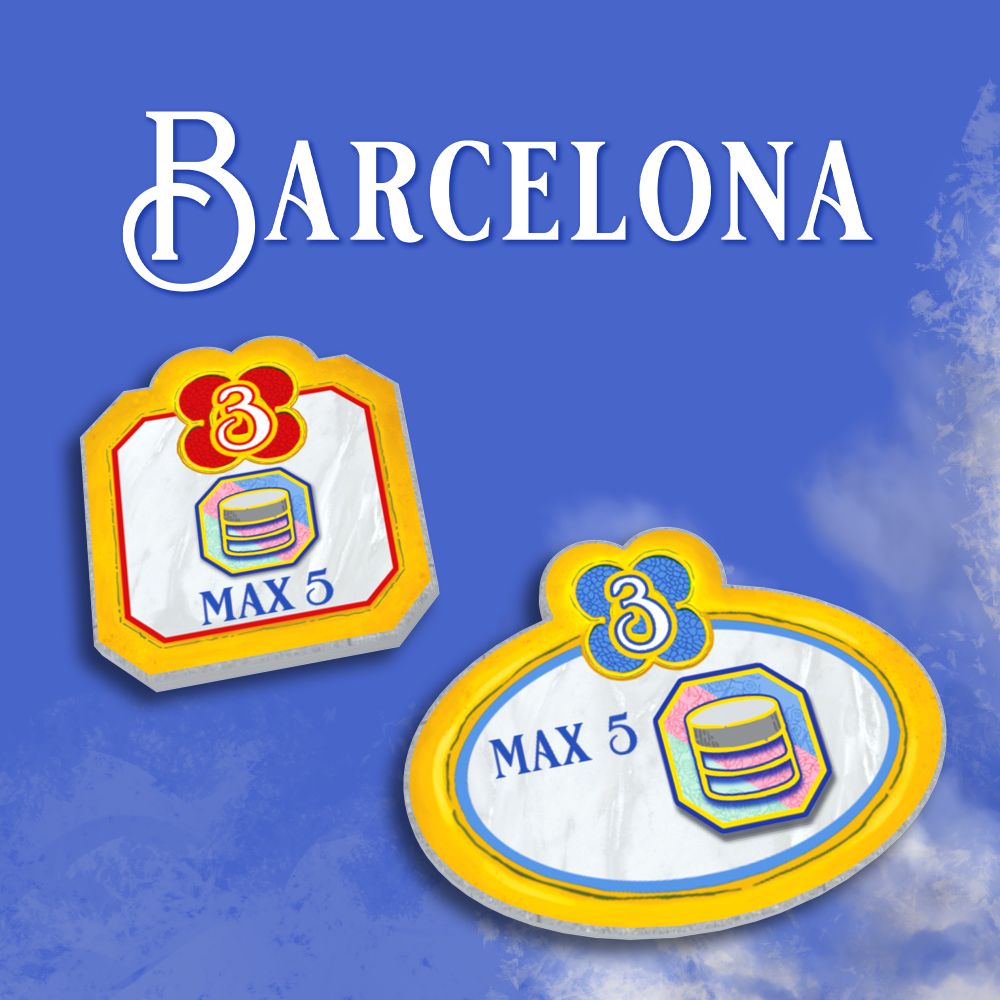 [Предзаказ] Barcelona: New Scoring Tiles