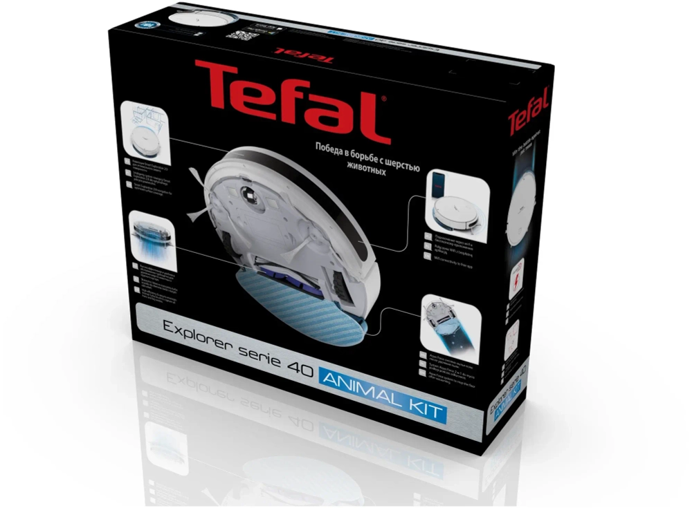 Робот-пылесос Tefal X-PLORER SERIE 40 RG7267WH (y)