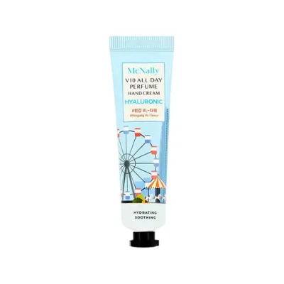 PrettySkin(McNally) Mcnally Hand Cream V10 All Day Perfume Hyaluronic Крем для рук парфюмированный с гиалуроновой кислотой, 30 мл