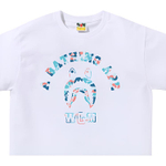 A Bathing Ape Store Hangzhou Shark College Tee
