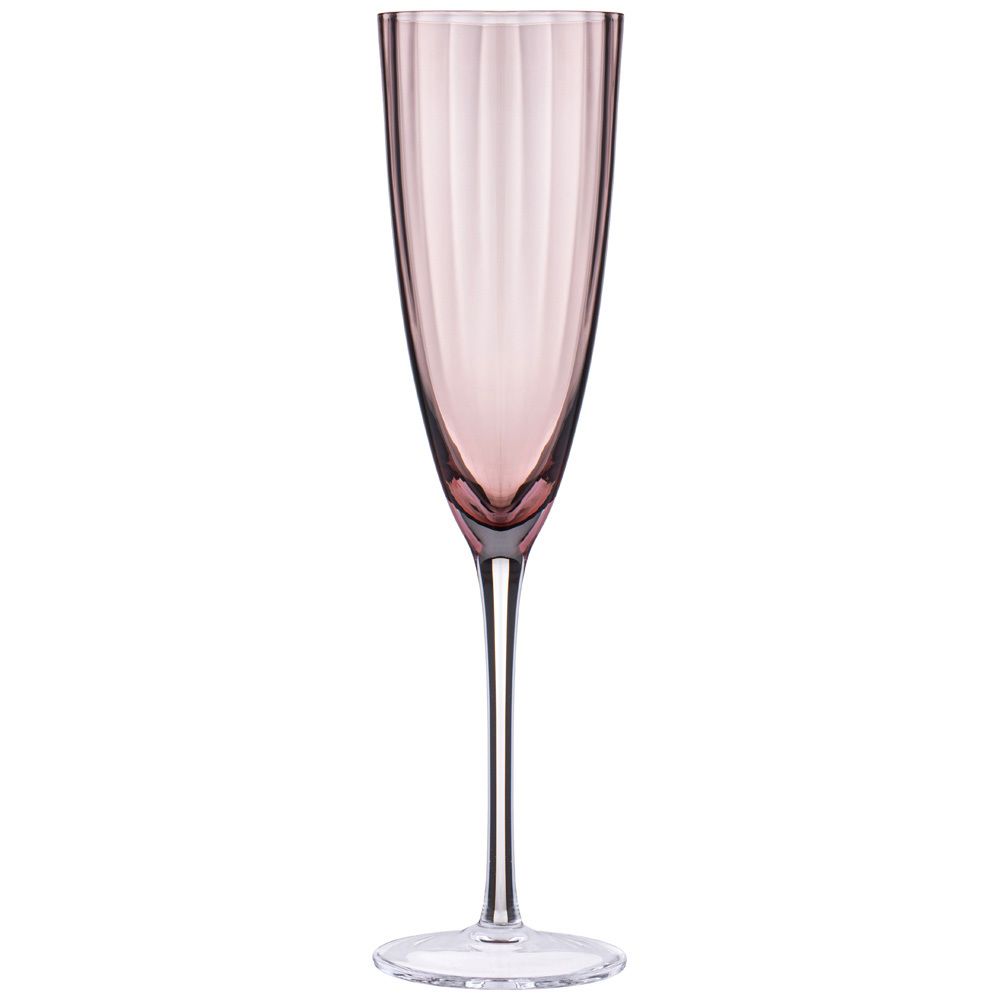 НАБОР БОКАЛОВ ДЛЯ ШАМПАНСКОГО ИЗ 2 ШТ "MIRAGE" PURPLE 290 МЛ