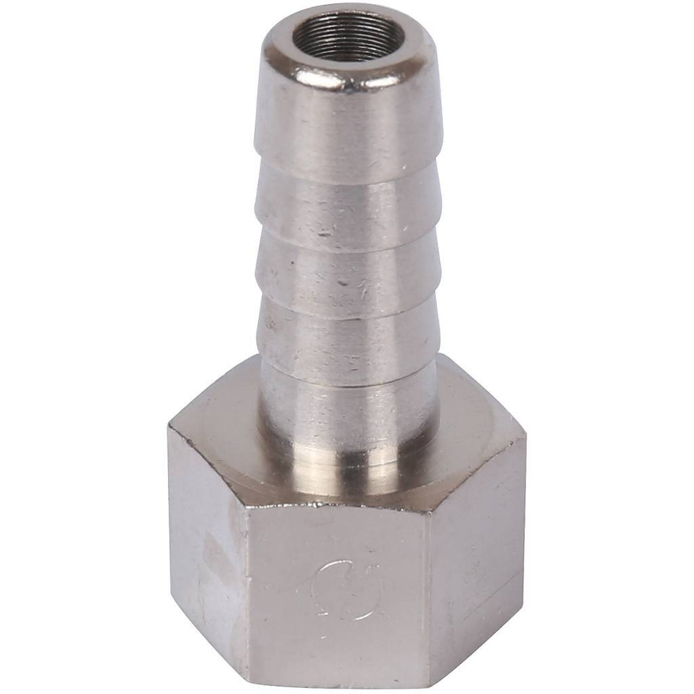 Штуцер STOUT никелированный 1/4"x10 мм ВР