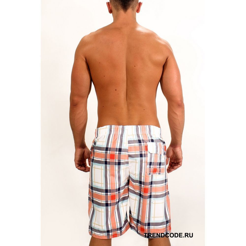 Мужские шорты пляжные клетчатые ABERCROMBIE&FITCH 52820