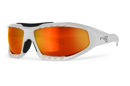 Спортивные очки LiP Surge Aero / Stone White - Black / PC Polarized / Levante Series ML Red Smoke