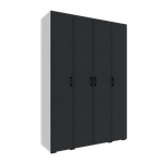 Шкаф с ящиками внутри без зеркала Бруклин 160Ш