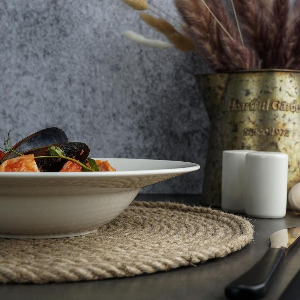 Тарелка глубокая 250 мл d 23 см h4,6 см Fine Plus Noble [6]