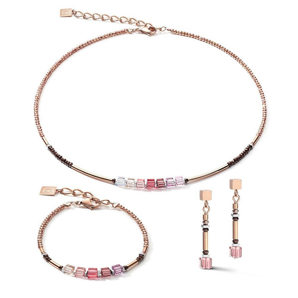 Браслет Coeur de Lion Shades Of Pink-Lilac 5027/30-1927 цвет розовый, золотой