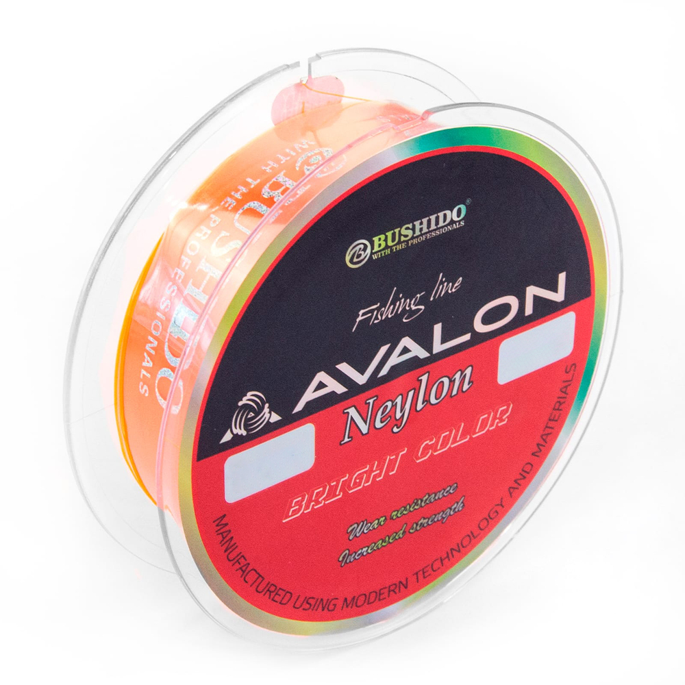 Леска Bushido Avalon Neylon, оранжевый (150м)