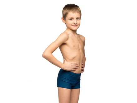 Плавки-шорты детские однотонные цвет космос размер 28 Korri :П56-011 #30182