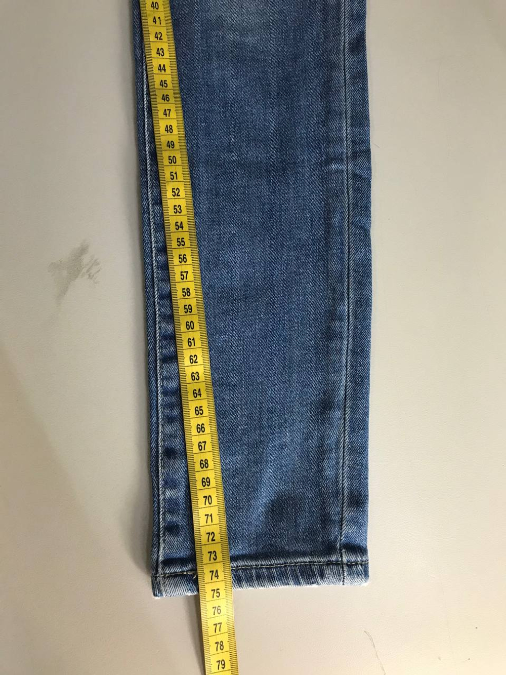 Джинсы скинни повседневные, маркировка 8, визуально на 40 размер