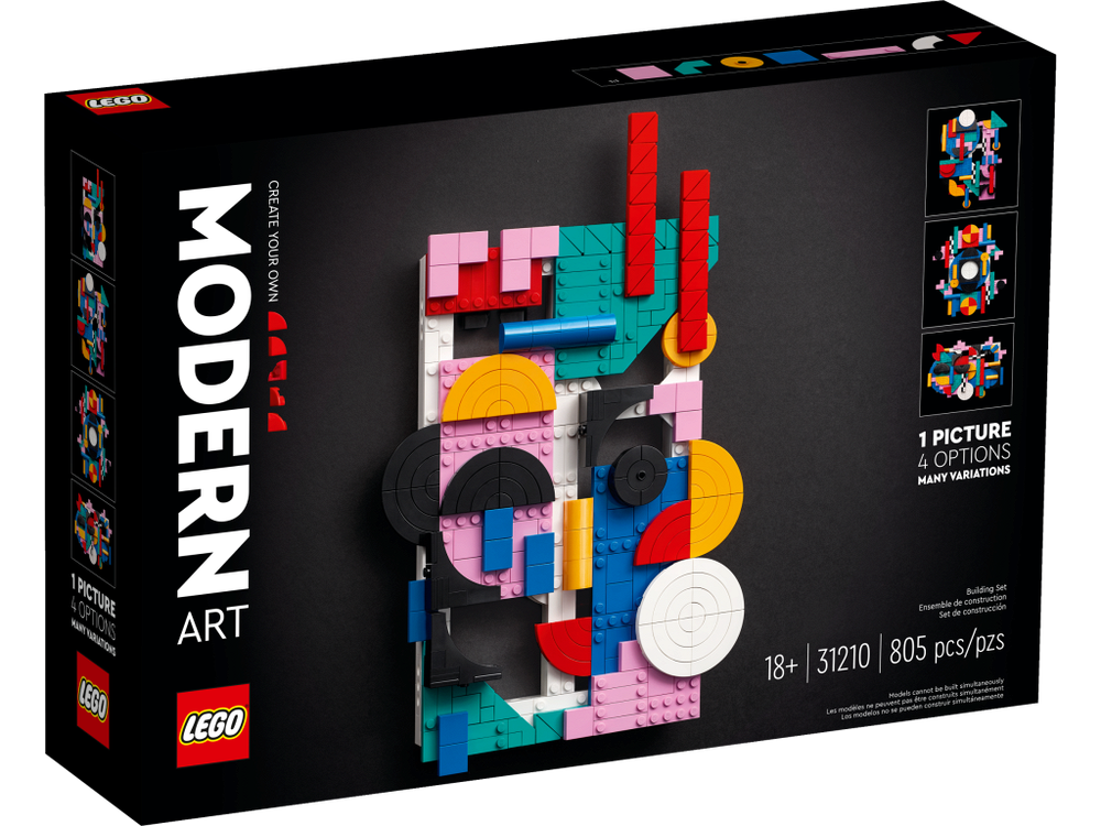Конструктор LEGO Art 31210 «Современное искусство»