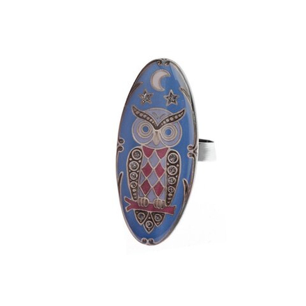 Кольцо Clara Bijoux сова K27963.13 BL