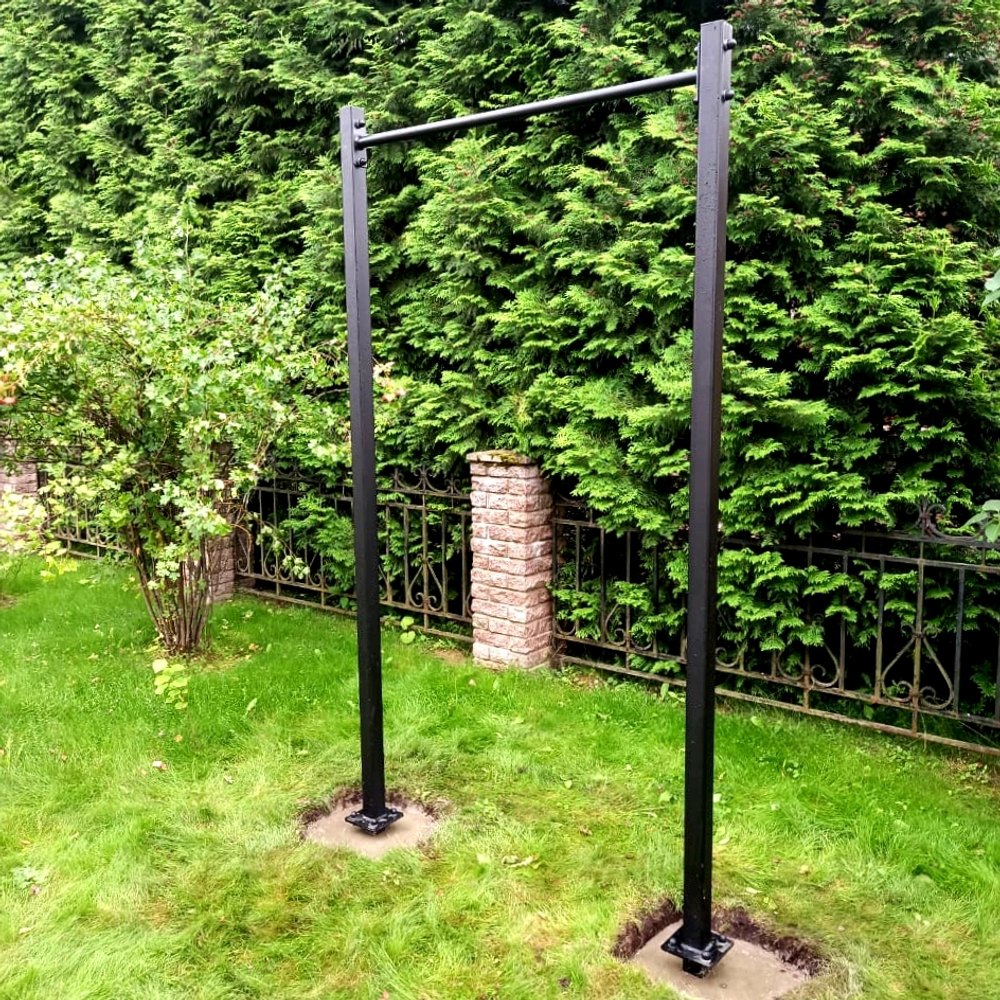 Монтаж уличных турников Sv Sport (2 вертикальных столба)