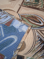 Покрывало "D. ГОБЕЛЕН", дизайн: АМЕТИСТ 144/1, хлопок 50%, Россия.