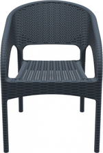 Комплект пластиковой мебели Siesta Contract Miami Panama, антрацит