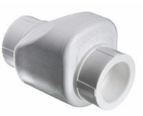 Обратный клапан ПП Ф25  (100/10шт)