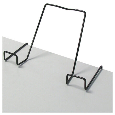 Подставка для книг, полностью металл, для ПАРТ толщиной до 20 мм, черная
