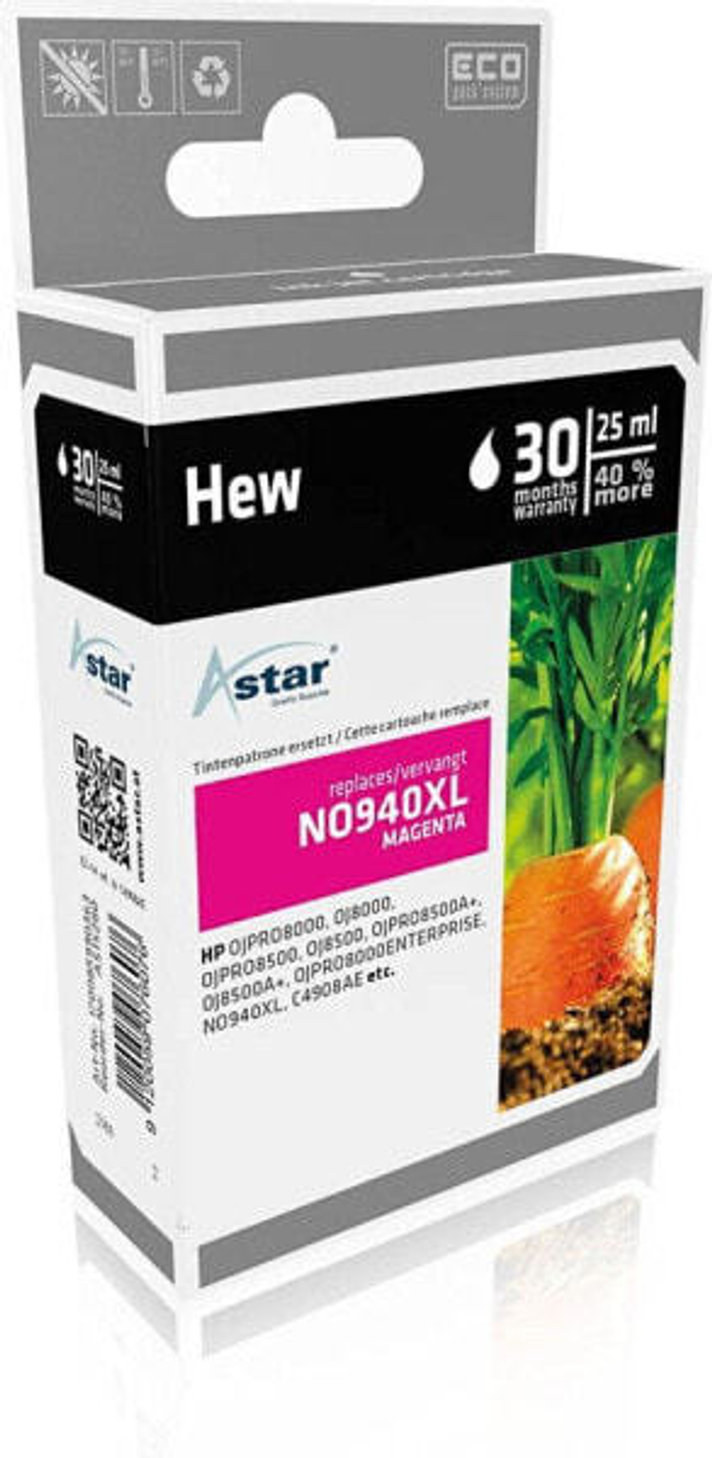 Картридж струйный пурпурный 1 шт Astar AS15280
