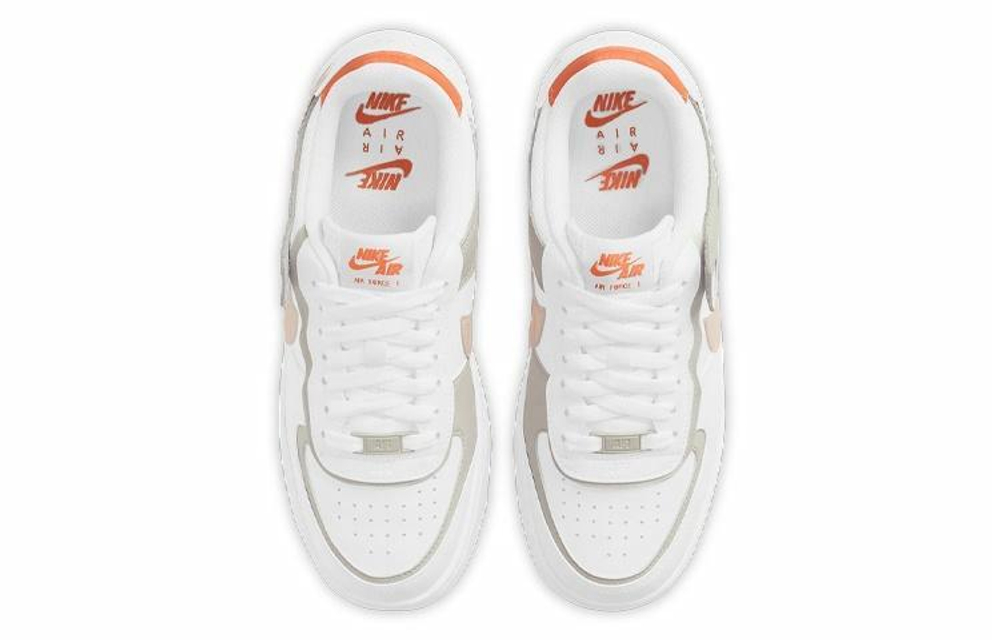 Кроссовки Nike Air Force 1 Low Shadow "Crimson Tint" (Женская размерная сетка)