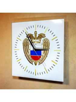 Настенные часы "Эмблема ФСО 48"