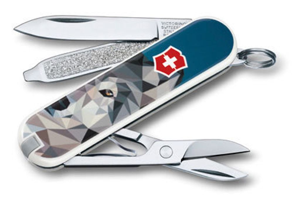 Нож Victorinox Classic The Wolf is Coming Home (0.6223.L1704)