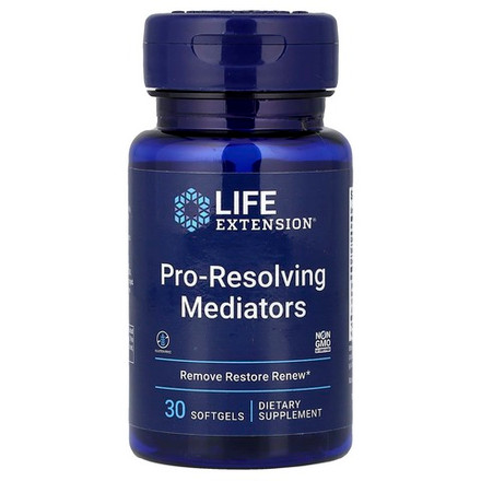 Life Extension, медиаторы, способствующие рассасыванию, 30 капсул
