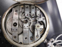 Часы карманные Серебро 84 проба эмаль Тобиас tobia