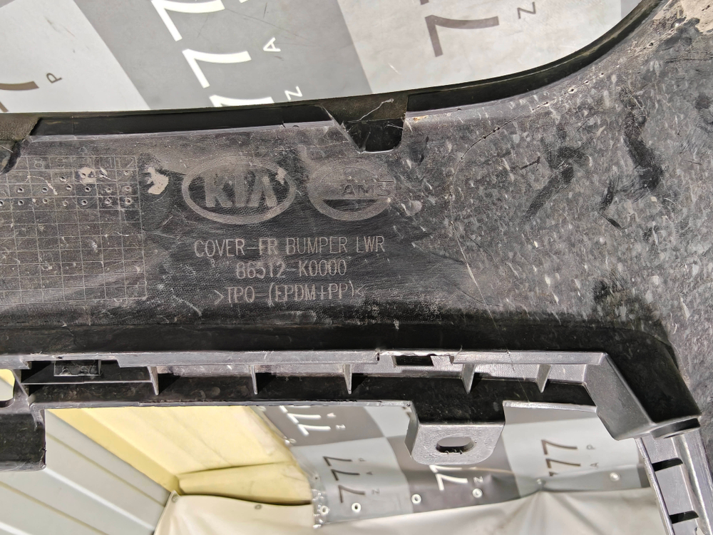 Юбка переднего бампера Kia Soul 3 (SK3) 19-25 Б/У Оригинал 86512K0000